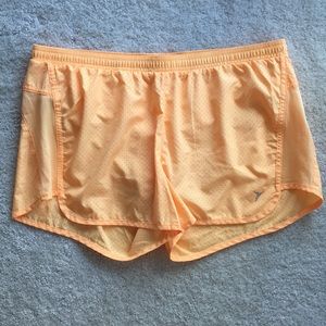Old Navy Running Shorts Orange/Yellow